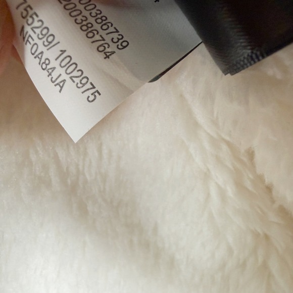 The North Face Shady Glade Parka Shearling Size S Womens White Dune NEW - Picture 11 of 11